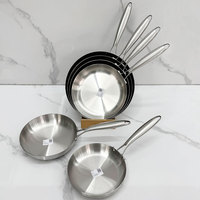 Wajan Penggorengan Datar Stainless Steel Berkualitas Tinggi Desain Baru