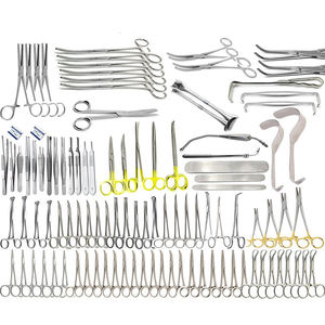Juego de Instrumentos Quirúrgicos Profesionales de Acero Inoxidable para Cirugía Abdominal y Vascular, para Operaciones Clínicas - Product Image 6