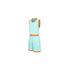Uniforme de basket-ball pour hommes personnalisé, jersey cousu de bonne qualité, imprimé par sublimation, ensemble respirant, style personnalisé - Product Image 5