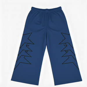 Unisex Star Graphic Print Wide Leg <b>Sweatpants</b> Drawstring Waist <b>Flared</b> Track Pants Casual Streetwear Custom OEM Bulk <b>Wholesale</b> - Product Image 3
