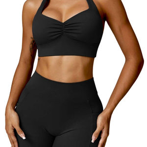 Ropa de Yoga de Secado Rápido Personalizada de Alta Calidad, Sujetador Deportivo Transpirable, Cómodo y Moderno - Product Image 6