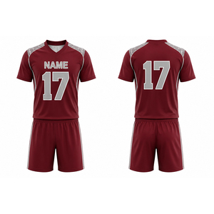 Ensemble de maillot et short de lacrosse imprimé sur mesure, respirant, à séchage rapide, uniforme sportif unisexe avec toutes les tailles disponibles - Product Image 1