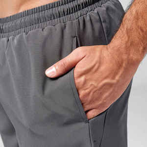 Pantalones Cortos de Lona de Secado Rápido para Hombre y Mujer, Cintura Elástica Media, Tela Impermeable y Transpirable, 100% Algodón, para Correr al Aire Libre - Product Image 5