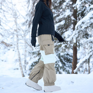 Advanced Thermal Womens Ski Pants Water Resistant Snow Trousers Breathable Design With Reinforced Knee Panels For Mountain Gear - Product Image 3
