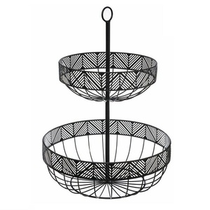 Cheap Price Iron Wire Fruits <b>Basket</b> for Indoor & Outdoor Decor Wholesale Low Price Iron Mesh Design Storage <b>Basket</b> <b>With</b> <b>Handle</b> - Product Image 6