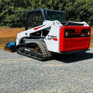Venta al por mayor de la minicargadora compacta Bobcat T450 con diseño de orugas hidráulicas eficiente, equipo duradero para trabajos agrícolas, paisajismo y construcción. - Product Image 4