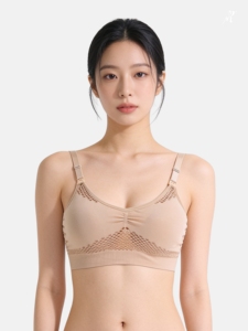 BMAMA BR2501 2-in-1 Hands-Free Pumping & <b>Nursing</b> Bra Beige Color - Product Image 1