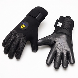 Trendy Breathable Anti-Slip Leather Kids Soccer Goalkeeper Gloves Negative Cut for Boys and Girls Football Lovers Sport Gift - Product Image 5