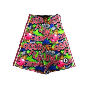 Short de basket-ball personnalisé à motif uni Vêtements de sport décontractés avec impression numérique anti-rides pour vêtements de sport - Product Image 1