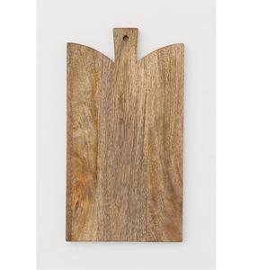 Tabla de cortar de madera hecha a mano para cortar queso y carne, tabla rústica de madera para picar y preparar charcutería, accesorios de cocina - Product Image 4