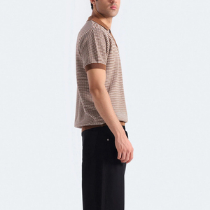 Camisa Casual de Manga Corta para Hombre, con Botones, Tejido de Poliéster Transpirable, Corte Regular, Logotipo Frontal - Product Image 6