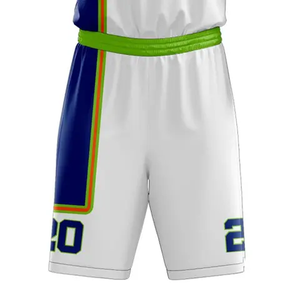 ชุดบาสเก็ตบอลแบบซับลิเมชั่น เสื้อและกางเกงขาสั้นปักลาย ชุดบาสเก็ตบอล - Product Image 6
