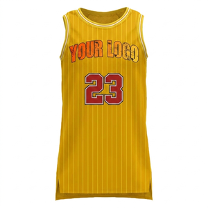 Camiseta de Baloncesto Personalizada con Rayas Verdes, Unisex, Sin Mangas, Impresión Sublimada, Transpirable, 100% Poliéster, Talla Adulto - Product Image 2