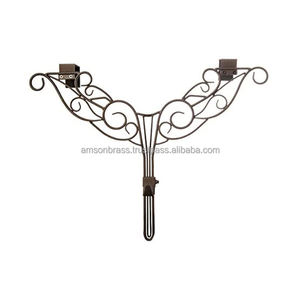 Metal Iron Flower Decorative <b>Wreath</b> Holder <b>Wreath</b> Holder Gold Deer <b>Christmas</b> <b>Wreath</b> Holder Outdoor <b>Christmas</b> Decoration - Product Image 6