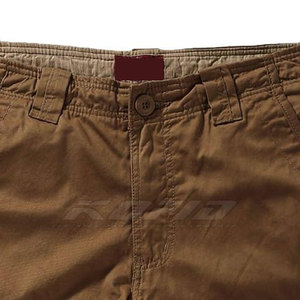 Pantalones cortos cargo para senderismo y uso casual al aire libre, pantalones cortos cargo de moda para hombre, tela de algodón con cierre de cremallera y diseño de bolsillos para el verano - Product Image 5