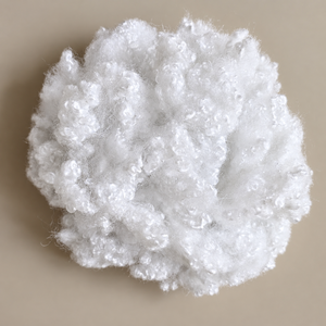 Fibre de polyester recyclée non siliconée, creuse et conjuguée 15D, à fort volume et durable, pour le rembourrage de coussins, d'oreillers et de jouets - Product Image 6