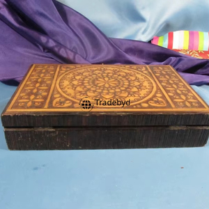 Organizador de Joyas de Madera Maciza de Alta Calidad, Elegante, Pulido, Hecho a Mano, de Lujo, Personalizable, Decoración para el Hogar, Regalo DIY - Product Image 6