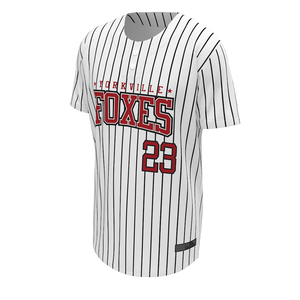 Custom Henley Baseball Jersey <b>Half</b> Sleeve 2 <b>Button</b> Pullover Team Uniform Personalized Baseball <b>Shirt</b> with Logo Name Number OEM - Product Image 4