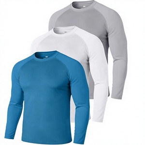 Women's Rashguard Set <b>Long</b> Sleeve UPF50 Sun Protection Top <b>Shorts</b> <b>Swimming</b> and beachwear Base Layer Compression Shirt - Product Image 2