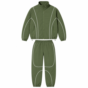 Veste coupe-vent à capuche pour adultes, fermeture éclair, manches longues, tenue décontractée, survêtement sportif pour l'hiver - Product Image 6