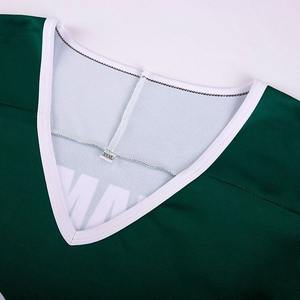 Venta al por Mayor de Camisetas de Hockey sobre Hielo con Logotipo Personalizado, Sublimación Personalizada, Secado Rápido, 100% Poliéster, Servicio OEM, Ropa de Equipo, Colores y Tallas Personalizadas - Product Image 3