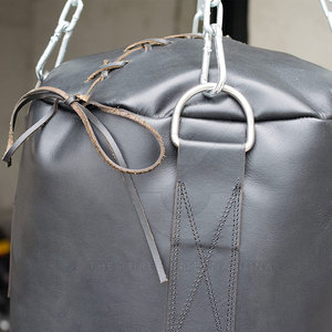 Premium Leather Heavy Punching <b>Bags</b> with Durable Outer Layer Secure Hanging Design for Reliable Daily <b>Training</b> - Product Image 3