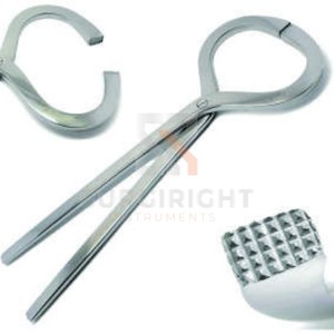 Couteau de Castration Vétérinaire en Acier Inoxydable à Lame Tranchante, Instrument Chirurgical pour Bovins et Bétail par Blush - Product Image 3