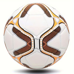 Ballon de football professionnel taille 5 2026, thermocollé, sans couture, en PU, imperméable et léger - Product Image 1