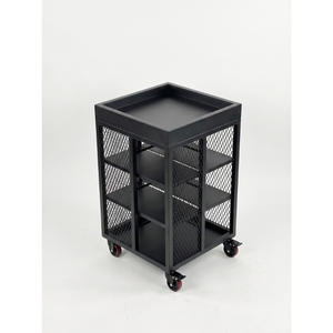 Estante de exhibición moderno con recubrimiento en polvo - Estante para pelotas Vietnam, estante de supermercado independiente, varios estantes de exhibición metálicos - Product Image 4