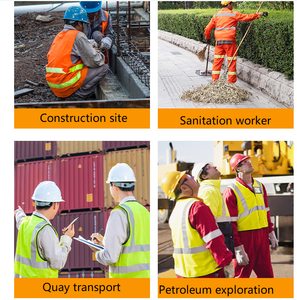 Chaleco de Seguridad de Alta Visibilidad NESTA SPORTS, Chaqueta Reflectante con Bolsillos para Construcción y Seguridad en el Trabajo - Product Image 6