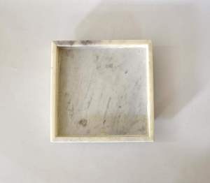 Bandeja de Mármol Natural Premium para Comida y Desayuno, Elegante Plato para Servir al por Mayor a Precio Económico - Product Image 1