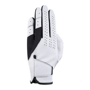 DARIB IMPEX Sheepskin Hook Loop Closure Golf Gloves for Men Left Handed-Waterproof Non-Slip <b>Adjustable</b> Wrist <b>Strap</b> UV Protection - Product Image 6