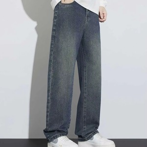 Vaqueros ajustados y elegantes para hombre, pantalones de mezclilla personalizados, ropa informal cómoda, vaqueros de moda, mezclilla al por mayor para hombre - Product Image 1