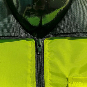 Camiseta Polo de Seguridad Clase 2 para Hombre, Personalizable, de Microfibra de Alta Visibilidad, Transpirable, Impermeable y Resistente a Ácidos, Reflectante, al por Mayor - Product Image 5