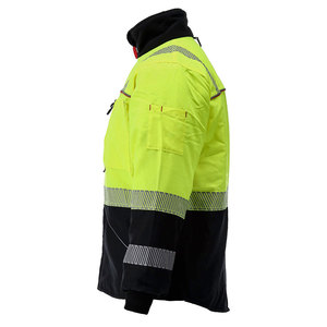Vêtements de travail imperméables pour la construction industrielle, vêtements de travail haute visibilité pour l'hiver, vestes de sécurité réfléchissantes pour travailleurs lourds - Product Image 4