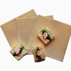 EcoRev Colored Corrugated Aluminum Foil 8011 Alloy Customizable Thickness Graphic Design Food Grade Luxury Candy <b>Wrapping</b> <b>Paper</b> - Product Image 2
