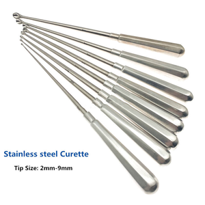 Cureta de Acero Inoxidable, Cureta Ósea, Cuchara para Huesos, Herramientas Quirúrgicas Ortopédicas con Punta de 2mm-9mm de Blush Surgical - Product Image 6