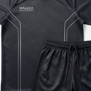 Conjunto de Entrenamiento de Fútbol Premium, Camiseta y Pantalones Cortos, Uniforme Deportivo Transpirable, Ropa Deportiva para Equipos de Fútbol, MALUZA INDUSTRIES - Product Image 2