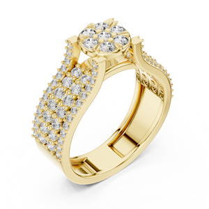 Fine Jewelry 925 Sterling Silver Moissanite <b>Diamond</b> <b>Ring</b> Wholesale Factory Direct Custom Supplier - Product Image 4