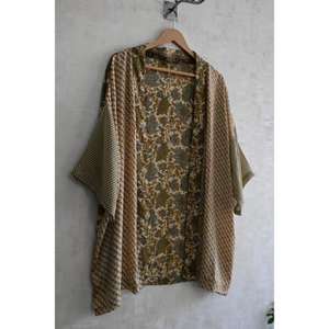 Robe Kimono Longue en Soie Faite Main pour Femme, Imprimée, Sexy, Nuisette de Mariée, Vêtement de Nuit de Luxe, Peignoir - Product Image 4