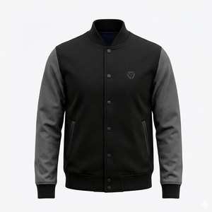 Veste Letterman intemporelle pour homme – Style décontracté et streetwear, coupe confortable, idéale pour le quotidien et les voyages - Product Image 1