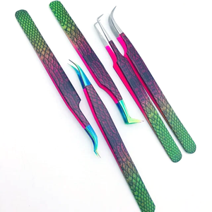 Pince à épiler à pointe fine pour sourcils, Nouveauté, Outils de maquillage, Pince à épiler droite pour volume de cils, Outils de beauté, Pince à épiler à pointe courbée pour cils - Product Image 6