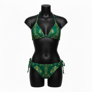 Custom <b>Bikini</b> Set Premium Quality Soft Stretch Swimwear Oem Odm Manufacturer Wholesale - Product Image 1