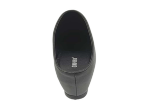 Mocasines Oxford con Plataforma, Estilo Mule, Punta Cerrada, Parte Superior de Cuero Genuino, Suela de Goma, Entresuela de EVA, Comodidad para Todas las Temporadas - Product Image 1
