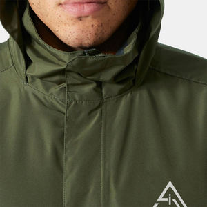 Chaqueta Impermeable para Hombre, Cortavientos con Capucha, Chaqueta Deportiva de Secado Rápido para Todas las Estaciones - Product Image 4