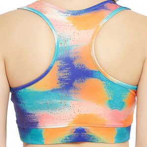 เสื้อชั้นในกีฬาสำหรับผู้หญิง ไซส์ผู้ใหญ่ ปรับได้ รองรับสูง พร้อมโลโก้สั่งทำด้านหน้า ผ้าซักได้ ระบายอากาศดี เป็นมิตรกับสิ่งแวดล้อม เหมาะสำหรับโยคะ - Product Image 4