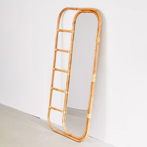 Full-length Wall <b>Leaning</b> Natural Mirror Bathroom Bedroom Decor Full Length Body Natural Mirrors for Export - Product Image 2