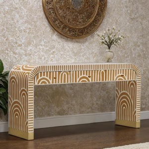 ILAHI's Bone Inlay <b>Drawer</b> Modern Design Agate Detailing <b>Storage</b> Portable Home Furniture - Product Image 3