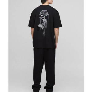 T-shirt homme personnalisé coupe classique 100 % polyester tissé 220g, imprimé numérique gonflé streetwear, respirant, séchage rapide, motif dessin animé - Product Image 2
