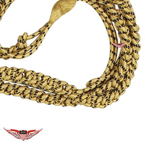 Aiguillette Customized High Quality Tactical Aiguillette Cords Custom Aiguillettes <b>Accessories</b> with Metallic Golden Tip - Product Image 3